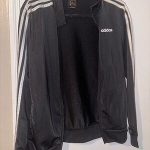 Adidas Black Apparel with White Label